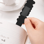 Personlig Magnetisk bokmerkeklips med navn i sterke farger Lesetilbehør Bursdag Bursdag tilbake til skolen Gave til daglig bruk for bokelskere Bokorme