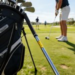 Etiquetas adhesivas impermeables con nombre y código QR de fácil identificación Golf Club Team Gift for Golf Lovers