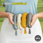 Personalized Cartoon Marsupilami PU Leather Coin Handbag with Name Golf Ball Stud Storage Birthday Father's Day Gift for Golfer | Callie × Marsupilami®