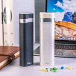 Pilulier Hebdomadaire avec Nom Personnalisé Accessoire de Voyage Grands Compartiments de 7 Jours Qualité Alimentaire Cadeau pour Famille Patient