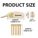 Personalized Cartoon Marsupilami PU Leather Coin Handbag with Name Golf Ball Stud Storage Birthday Father's Day Gift for Golfer | Callie × Marsupilami®