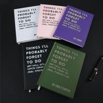 Personalisierte lustige Dinge, die ich wahrscheinlich vergessen werde, Multicolor Journal Notebook mit Namen täglichen Gebrauch Geburtstag Geschenk für ADHS-Studenten Lehrer zu tun