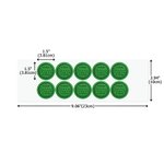 Etiquetas adhesivas impermeables con nombre y código QR de fácil identificación Golf Club Team Gift for Golf Lovers