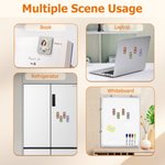 Gepersonaliseerd Kruis Bijbel Boek Cartoon Gebed Karakter PU Leer Magnetische Bladwijzer Clip met Naam Verjaardagscadeau voor Boekenwurmen