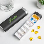 Personalisierte Pferd Show Time Food-grade große wöchentliche Pille Veranstalter mit 7 Tage Pille Fächer Reisen Outdoor Wesentliche Geschenk für Familie Freund