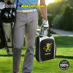 Personalised Cute Leopard Marsupilami Golf Shoes Bag with Name Sports Accessories Birthday Gift for Golf Lovers | Callie × Marsupilami®