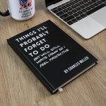 Personalisierte lustige Dinge, die ich wahrscheinlich vergessen werde, Multicolor Journal Notebook mit Namen täglichen Gebrauch Geburtstag Geschenk für ADHS-Studenten Lehrer zu tun