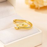 Gepersonaliseerde knuffelarm Sterling zilveren ring met initiaal sieraad Moederdag Verjaardagscadeau voor koppels