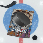 Personalised Sportball Design Waffle Sport Towel with Name Number and Hanging Clip Sport Accessories Birthday Gift for Sport Lovers