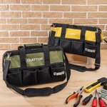 Personalized Name Design Portable Tool Storage Bag with Multiple Pockets Daily Use Birthday Gift for Men Electricians Handymen