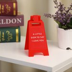 Personalized 3D Printed Text A-Shaped Mini Love Sign Desk Decor Valentine's Day Anniversary Gift for Couples