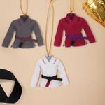 Personalized Jiu-Jitsu Uniform Acrylic Ornament with Name Home Decoration Jiu-Jitsu Gym Class Gift for Jiu-Jitsu Enthusiasts Students