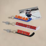 Personalisierte Multicolor Hockey Stick Keychain mit Namen und Nummer täglichen Gebrauch Geburtstagsgeschenk für Hockey-Liebhaber