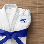 Personalized Jiu-Jitsu Uniform Acrylic Ornament with Name Home Decoration Jiu-Jitsu Gym Class Gift for Jiu-Jitsu Enthusiasts Students