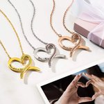 Collana personalizzata con pietre di nascita e nomi incisi,  tema infinito, simbolo di amore eterno, Regalo di San Valentino per donne