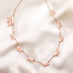 Personalized Mother Bear and 0-9 Baby Bears Necklace with Engraved Names Family Jewellery Mother's Day Birthday Anniversary Gift for Mom Wife