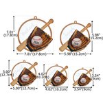 Henkilökohtainen Baseball Gloves Bat pyöreä puinen roikkuu Ornamentti nimi ja vuosi Home Decor joululahja Teini Urheilijat Valmentajat Baseball Fanit