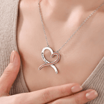 Personalized Convertible Infinity Love Birthstone Sterling Silver Necklace with Engraved Names Valentine's Day Anniversary Birthday Gift for Women