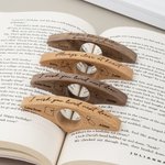 Personalised US State Thumb Book Page Holder with Engraved Name Reading Corner Birthday Gift for Long Distance Friends Siblings Family