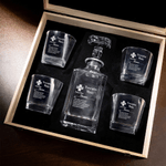 Personalized Funny Prescription Whiskey Decanter with Name Father's Day Birthday Gift for Bartender Whiskey Lover