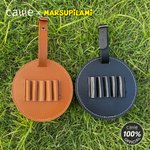 Personalized Classic Long-Tailed Marsupilami Golf Tee Storage Bag Tag with Name Golf Club Birthday Gift for Golf Players | Callie × Marsupilami®