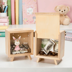 Personalised Cute Floral Bunny Money Box with Name Daily Use  Easter Birthday Gift for Girls Kids