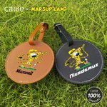 Personalized Classic Long-Tailed Marsupilami Golf Tee Storage Bag Tag with Name Golf Club Birthday Gift for Golf Players | Callie × Marsupilami®