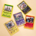 Carte Pokémon Classique TCG Personnalisée avec Photo et Texte Support en Bois Cadeau Fête des Pères ou Anniversaire pour Papa