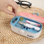 Personalised Monogram Design Portable Sewing Kit with Name DIY Sewing Supplies Birthday Gift for Women Sewing Lovers