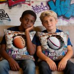 Personalized Ball Sport Design Soft Throw Pillow Cover with Name and Number Home Decor Birthday Gift for Ball Players Lovers