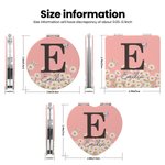 Personalized Birth Flower Butterfly Compact Heart Round Square Makeup Mirror with Initial and Name Birthday Wedding Party Gift for Women