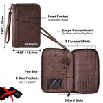 Fleur de naissance personnalisée Multicolore Porte passeport en cuir PU avec nom et dragonne Cadeau d'anniversaire essentiel pour la famille et les amis