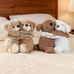 Orsetto di peluche profumato personalizzato con nome - Regalo romantico per San Valentino e anniversario per coppie