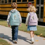 Personalised Cute Peter Rabbit Duck Easter Eggs School Bag with Name Easter Birthday Gift for Kids