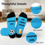 Personalisierte lustige nicht stören Socken weichen Komfort mehrfarbige Socken mit Text Geburtstag Alltag Geschenk für Familie Freunde