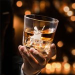 Personalized Rock Guitarist Whiskey Decanter with Engraved Name Father's Day Birthday Gift for Men Guitar Players