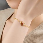 Personalisierte Schmetterling Birthstone Armband Zierliche Schmuck Geburtstag Muttertag Jahrestag Geschenk für Frauen Mütter