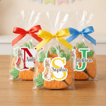 Gepersonaliseerde Schattige Peter Konijn Initiaal Waterdichte Sticker met Naam Cadeau Decoratie Paasfeest Favors voor Kinderen