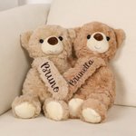 Orsetto di peluche profumato personalizzato con nome - Regalo romantico per San Valentino e anniversario per coppie