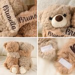Orsetto di peluche profumato personalizzato con nome - Regalo romantico per San Valentino e anniversario per coppie