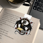 Personalised Multi-Pattern Dragon Magnetic Bookmark Clip with Name Daily Reading  Book Lover's Day Gift for Dragon Lovers Bookworms