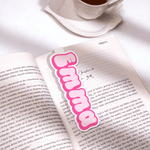 Gepersonaliseerde Multi-Color Retro Leuke Magnetische Bladwijzer Clip met Naam Dagelijks Lezen Verjaardagscadeau voor boekenliefhebbers Boekenwurmen