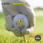 Personalized Long-Tailed Leopard Marsupilami Golf Ball with Initial and Name Birthday Gift for Golf Lovers Players | Callie × Marsupilami®