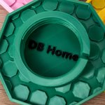 Station d'hydratation personnalisée multicolore imprimée en 3D avec texte Décoration de jardin Cadeau d'anniversaire pour les amoureux du jardinage