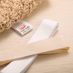 Personlige syetiketter i 100 % bomull med navn og tekst for klær Håndlaget vare Sett med 50 gaver til strikke-, DIY- og håndverkselskere