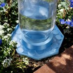 Station d'hydratation personnalisée multicolore imprimée en 3D avec texte Décoration de jardin Cadeau d'anniversaire pour les amoureux du jardinage