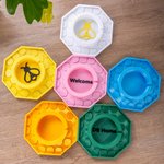 Station d'hydratation personnalisée multicolore imprimée en 3D avec texte Décoration de jardin Cadeau d'anniversaire pour les amoureux du jardinage