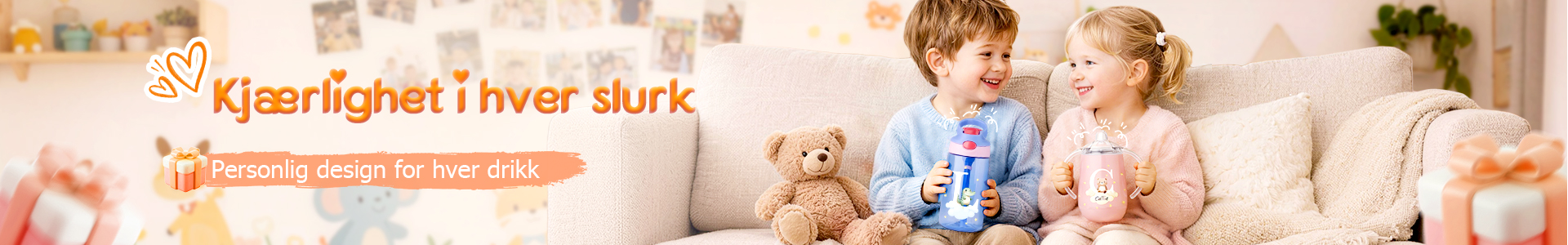 Tilpassede vannflasker