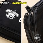 Gepersonaliseerde gele luipaard Marsupilami Multi-Vakjes Opbergtas Verjaardagscadeau voor Familie Vrienden | Callie × Marsupilami®