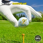 Personalized Long-Tailed Leopard Marsupilami Golf Ball with Initial and Name Birthday Gift for Golf Lovers Players | Callie × Marsupilami®